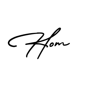 Best and Professional Signature Style for Hom. AmerikaSignatureDemo-Regular Best Signature Style Collection. Hom signature style 3 images and pictures png