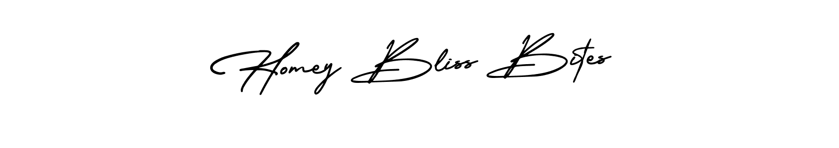 Once you've used our free online signature maker to create your best signature AmerikaSignatureDemo-Regular style, it's time to enjoy all of the benefits that Homey Bliss Bites name signing documents. Homey Bliss Bites signature style 3 images and pictures png