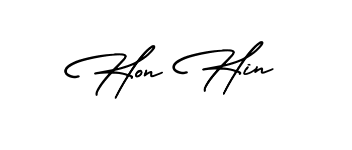 Make a beautiful signature design for name Hon Hin. Use this online signature maker to create a handwritten signature for free. Hon Hin signature style 3 images and pictures png
