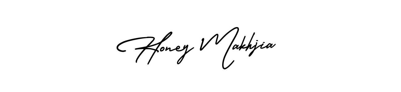 Make a short Honey Makhjia signature style. Manage your documents anywhere anytime using AmerikaSignatureDemo-Regular. Create and add eSignatures, submit forms, share and send files easily. Honey Makhjia signature style 3 images and pictures png