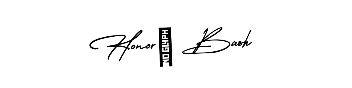 Use a signature maker to create a handwritten signature online. With this signature software, you can design (AmerikaSignatureDemo-Regular) your own signature for name Honoré Bash. Honoré Bash signature style 3 images and pictures png