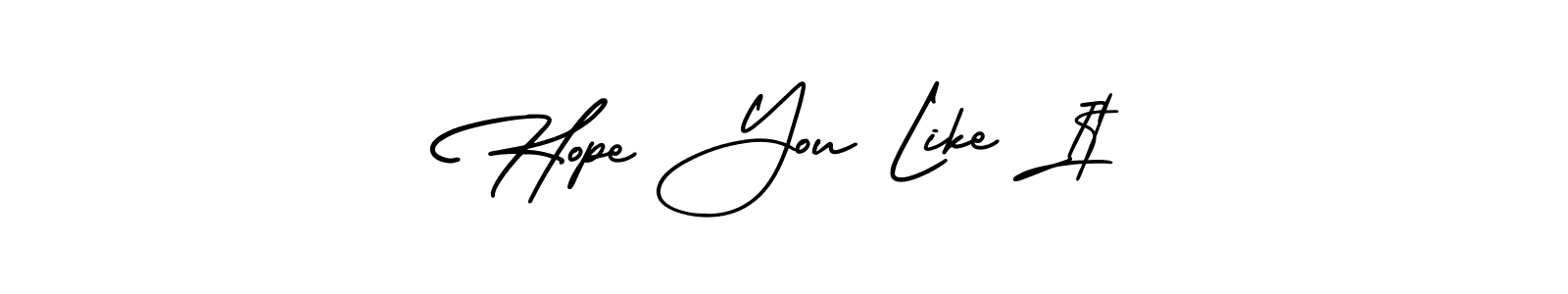 if you are searching for the best signature style for your name Hope You Like It. so please give up your signature search. here we have designed multiple signature styles  using AmerikaSignatureDemo-Regular. Hope You Like It signature style 3 images and pictures png