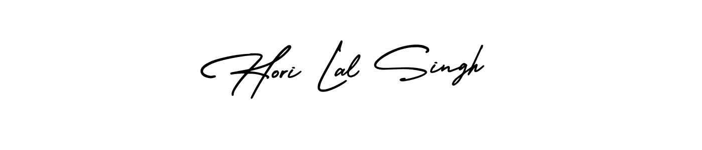 How to make Hori Lal Singh name signature. Use AmerikaSignatureDemo-Regular style for creating short signs online. This is the latest handwritten sign. Hori Lal Singh signature style 3 images and pictures png