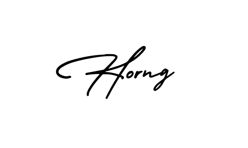 Make a beautiful signature design for name Horng. Use this online signature maker to create a handwritten signature for free. Horng signature style 3 images and pictures png