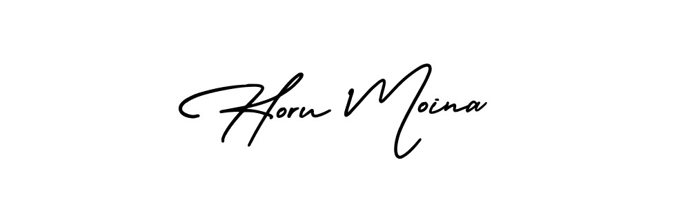 Best and Professional Signature Style for Horu Moina. AmerikaSignatureDemo-Regular Best Signature Style Collection. Horu Moina signature style 3 images and pictures png