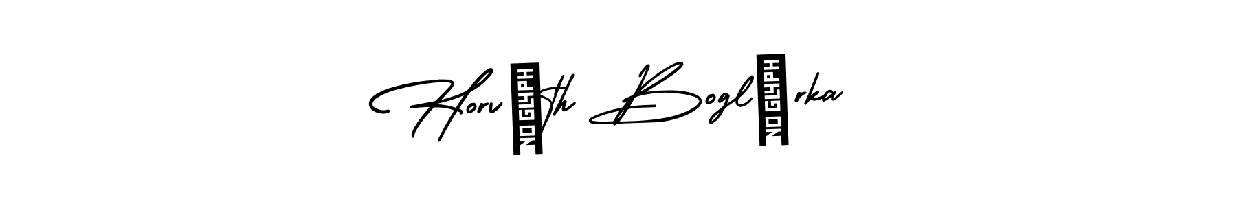How to Draw Horváth Boglárka signature style? AmerikaSignatureDemo-Regular is a latest design signature styles for name Horváth Boglárka. Horváth Boglárka signature style 3 images and pictures png