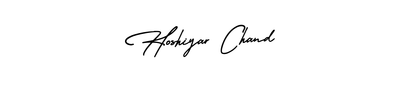 Make a beautiful signature design for name Hoshiyar Chand. With this signature (AmerikaSignatureDemo-Regular) style, you can create a handwritten signature for free. Hoshiyar Chand signature style 3 images and pictures png