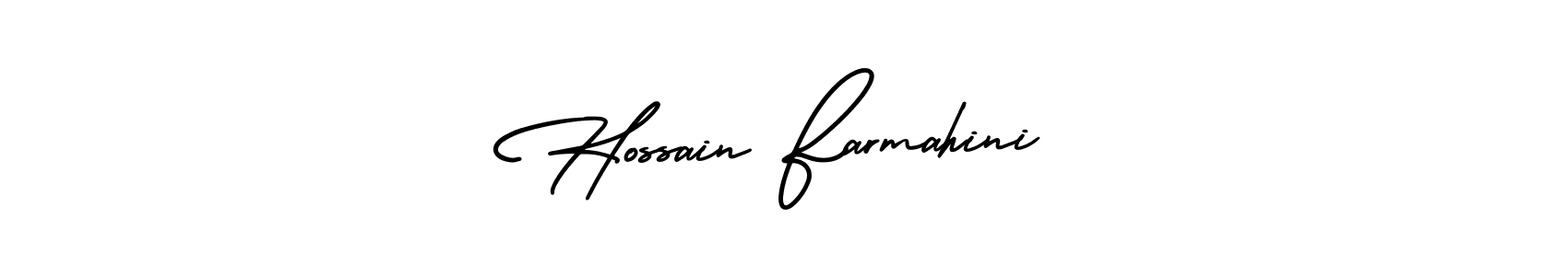 Also You can easily find your signature by using the search form. We will create Hossain Farmahini name handwritten signature images for you free of cost using AmerikaSignatureDemo-Regular sign style. Hossain Farmahini signature style 3 images and pictures png