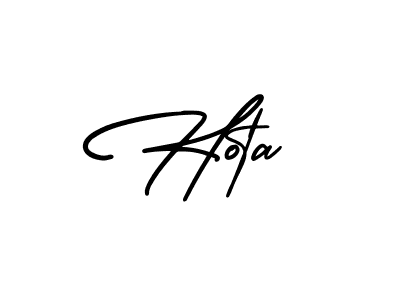 How to Draw Hota signature style? AmerikaSignatureDemo-Regular is a latest design signature styles for name Hota. Hota signature style 3 images and pictures png