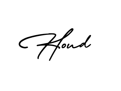 How to make Houd signature? AmerikaSignatureDemo-Regular is a professional autograph style. Create handwritten signature for Houd name. Houd signature style 3 images and pictures png
