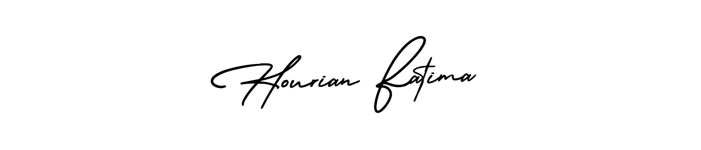 Also You can easily find your signature by using the search form. We will create Hourian Fatima name handwritten signature images for you free of cost using AmerikaSignatureDemo-Regular sign style. Hourian Fatima signature style 3 images and pictures png