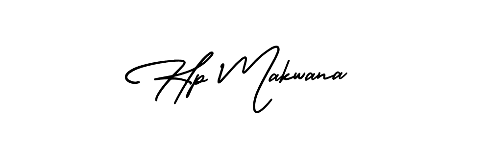 It looks lik you need a new signature style for name Hp Makwana. Design unique handwritten (AmerikaSignatureDemo-Regular) signature with our free signature maker in just a few clicks. Hp Makwana signature style 3 images and pictures png