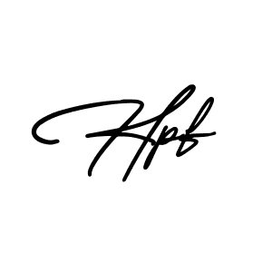 Design your own signature with our free online signature maker. With this signature software, you can create a handwritten (AmerikaSignatureDemo-Regular) signature for name Hpf. Hpf signature style 3 images and pictures png