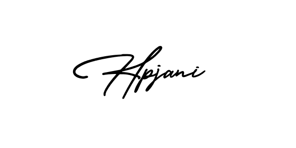 if you are searching for the best signature style for your name Hpjani. so please give up your signature search. here we have designed multiple signature styles  using AmerikaSignatureDemo-Regular. Hpjani signature style 3 images and pictures png