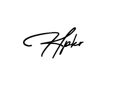 Create a beautiful signature design for name Hpkr. With this signature (AmerikaSignatureDemo-Regular) fonts, you can make a handwritten signature for free. Hpkr signature style 3 images and pictures png