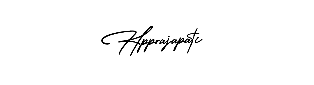 How to make Hpprajapati signature? AmerikaSignatureDemo-Regular is a professional autograph style. Create handwritten signature for Hpprajapati name. Hpprajapati signature style 3 images and pictures png