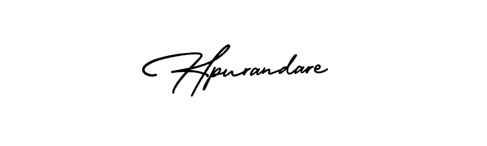 AmerikaSignatureDemo-Regular is a professional signature style that is perfect for those who want to add a touch of class to their signature. It is also a great choice for those who want to make their signature more unique. Get Hpurandare name to fancy signature for free. Hpurandare signature style 3 images and pictures png