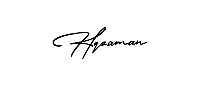 Check out images of Autograph of Hqzaman name. Actor Hqzaman Signature Style. AmerikaSignatureDemo-Regular is a professional sign style online. Hqzaman signature style 3 images and pictures png