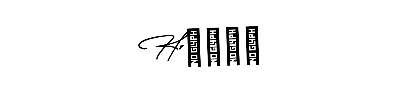 Also You can easily find your signature by using the search form. We will create Hrसाहू name handwritten signature images for you free of cost using AmerikaSignatureDemo-Regular sign style. Hrसाहू signature style 3 images and pictures png