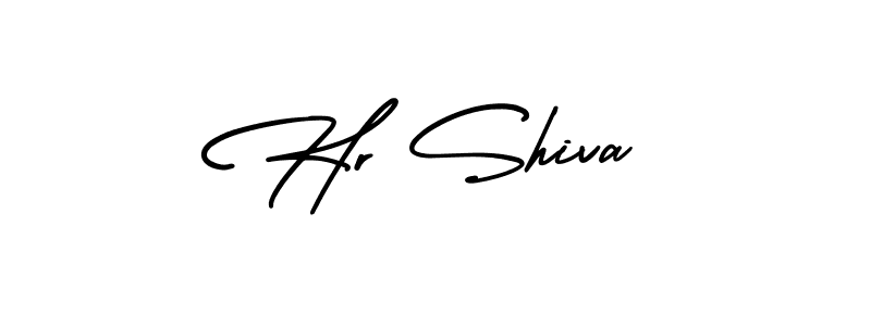 This is the best signature style for the Hr Shiva name. Also you like these signature font (AmerikaSignatureDemo-Regular). Mix name signature. Hr Shiva signature style 3 images and pictures png