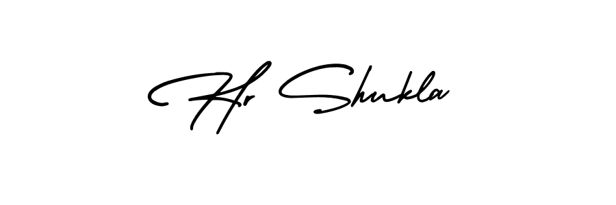 Make a short Hr Shukla signature style. Manage your documents anywhere anytime using AmerikaSignatureDemo-Regular. Create and add eSignatures, submit forms, share and send files easily. Hr Shukla signature style 3 images and pictures png
