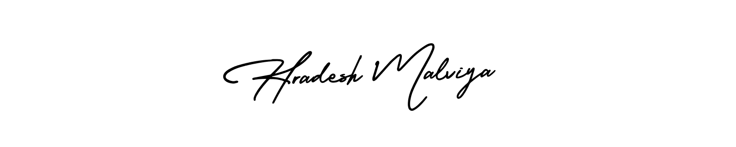 How to Draw Hradesh Malviya signature style? AmerikaSignatureDemo-Regular is a latest design signature styles for name Hradesh Malviya. Hradesh Malviya signature style 3 images and pictures png