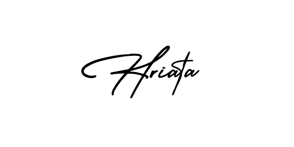 You can use this online signature creator to create a handwritten signature for the name Hriata. This is the best online autograph maker. Hriata signature style 3 images and pictures png