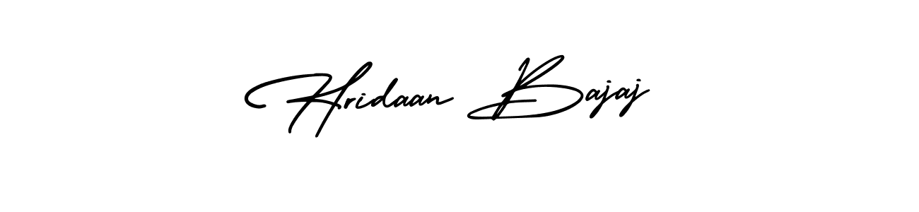 Create a beautiful signature design for name Hridaan Bajaj. With this signature (AmerikaSignatureDemo-Regular) fonts, you can make a handwritten signature for free. Hridaan Bajaj signature style 3 images and pictures png