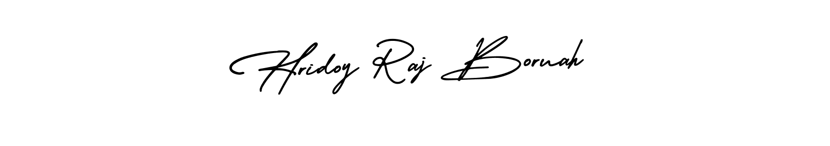 How to Draw Hridoy Raj Boruah signature style? AmerikaSignatureDemo-Regular is a latest design signature styles for name Hridoy Raj Boruah. Hridoy Raj Boruah signature style 3 images and pictures png