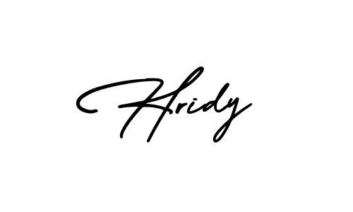 Make a beautiful signature design for name Hridy. Use this online signature maker to create a handwritten signature for free. Hridy signature style 3 images and pictures png