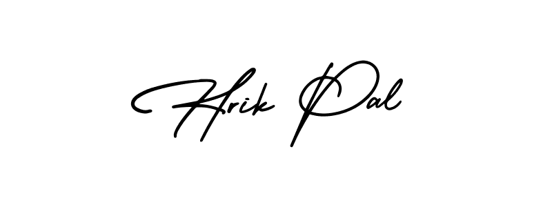 Use a signature maker to create a handwritten signature online. With this signature software, you can design (AmerikaSignatureDemo-Regular) your own signature for name Hrik Pal. Hrik Pal signature style 3 images and pictures png