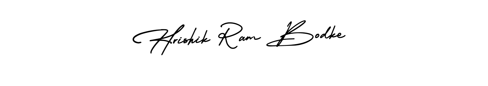 Also You can easily find your signature by using the search form. We will create Hrishik Ram Bodke name handwritten signature images for you free of cost using AmerikaSignatureDemo-Regular sign style. Hrishik Ram Bodke signature style 3 images and pictures png