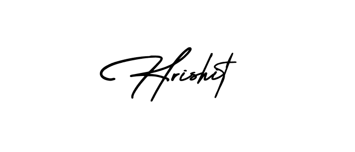 Make a beautiful signature design for name Hrishit. Use this online signature maker to create a handwritten signature for free. Hrishit signature style 3 images and pictures png