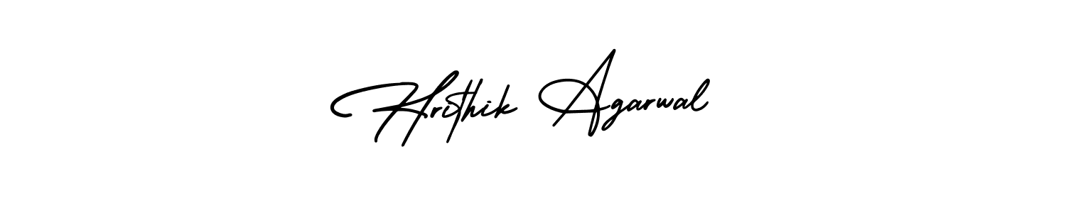 Make a beautiful signature design for name Hrithik Agarwal. Use this online signature maker to create a handwritten signature for free. Hrithik Agarwal signature style 3 images and pictures png