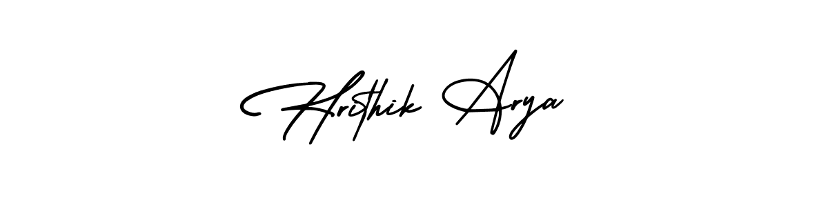 if you are searching for the best signature style for your name Hrithik Arya. so please give up your signature search. here we have designed multiple signature styles  using AmerikaSignatureDemo-Regular. Hrithik Arya signature style 3 images and pictures png