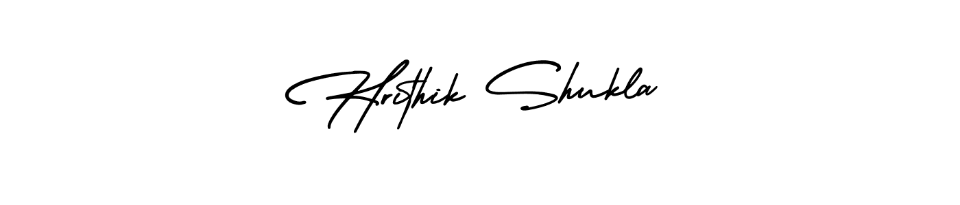 Use a signature maker to create a handwritten signature online. With this signature software, you can design (AmerikaSignatureDemo-Regular) your own signature for name Hrithik Shukla. Hrithik Shukla signature style 3 images and pictures png