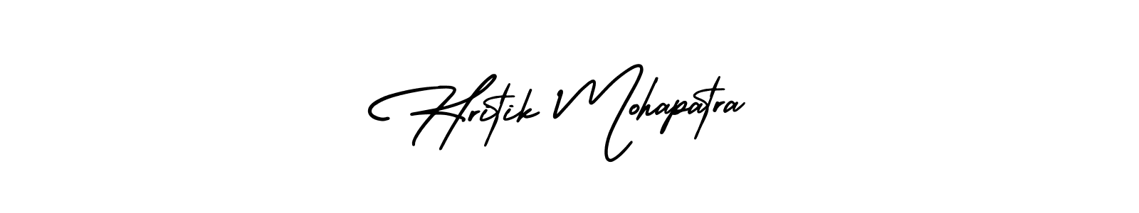 AmerikaSignatureDemo-Regular is a professional signature style that is perfect for those who want to add a touch of class to their signature. It is also a great choice for those who want to make their signature more unique. Get Hritik Mohapatra name to fancy signature for free. Hritik Mohapatra signature style 3 images and pictures png