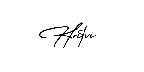 Design your own signature with our free online signature maker. With this signature software, you can create a handwritten (AmerikaSignatureDemo-Regular) signature for name Hritvi. Hritvi signature style 3 images and pictures png