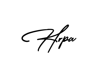 AmerikaSignatureDemo-Regular is a professional signature style that is perfect for those who want to add a touch of class to their signature. It is also a great choice for those who want to make their signature more unique. Get Hrpa name to fancy signature for free. Hrpa signature style 3 images and pictures png