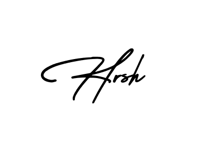 Make a beautiful signature design for name Hrsh. With this signature (AmerikaSignatureDemo-Regular) style, you can create a handwritten signature for free. Hrsh signature style 3 images and pictures png