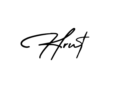 The best way (AmerikaSignatureDemo-Regular) to make a short signature is to pick only two or three words in your name. The name Hrut include a total of six letters. For converting this name. Hrut signature style 3 images and pictures png