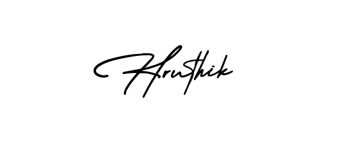How to Draw Hruthik signature style? AmerikaSignatureDemo-Regular is a latest design signature styles for name Hruthik. Hruthik signature style 3 images and pictures png