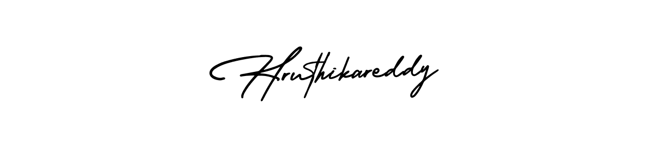 Best and Professional Signature Style for Hruthikareddy. AmerikaSignatureDemo-Regular Best Signature Style Collection. Hruthikareddy signature style 3 images and pictures png