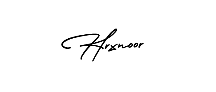 if you are searching for the best signature style for your name Hrxnoor. so please give up your signature search. here we have designed multiple signature styles  using AmerikaSignatureDemo-Regular. Hrxnoor signature style 3 images and pictures png