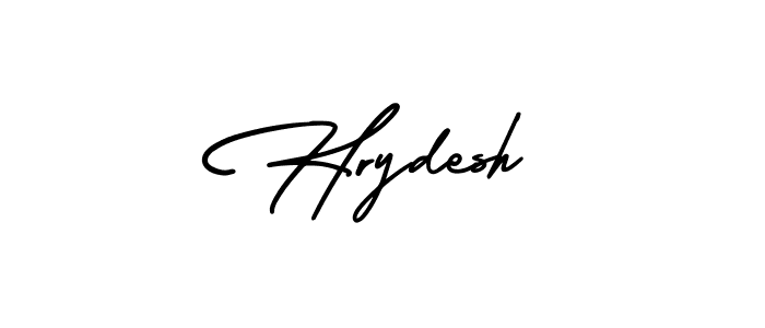 Make a beautiful signature design for name Hrydesh. With this signature (AmerikaSignatureDemo-Regular) style, you can create a handwritten signature for free. Hrydesh signature style 3 images and pictures png