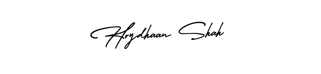 AmerikaSignatureDemo-Regular is a professional signature style that is perfect for those who want to add a touch of class to their signature. It is also a great choice for those who want to make their signature more unique. Get Hrydhaan Shah name to fancy signature for free. Hrydhaan Shah signature style 3 images and pictures png