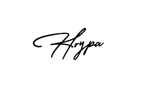 It looks lik you need a new signature style for name Hrypa. Design unique handwritten (AmerikaSignatureDemo-Regular) signature with our free signature maker in just a few clicks. Hrypa signature style 3 images and pictures png