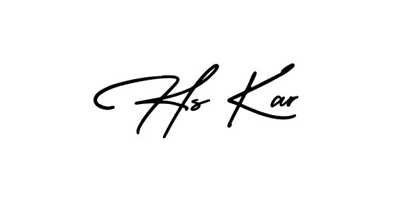 Best and Professional Signature Style for Hs Kar. AmerikaSignatureDemo-Regular Best Signature Style Collection. Hs Kar signature style 3 images and pictures png