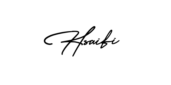 Also we have Hsaifi name is the best signature style. Create professional handwritten signature collection using AmerikaSignatureDemo-Regular autograph style. Hsaifi signature style 3 images and pictures png