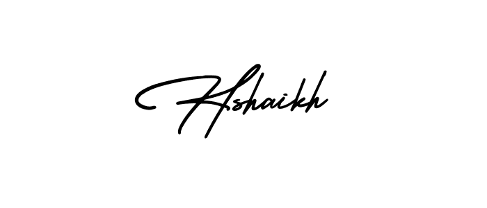 Also You can easily find your signature by using the search form. We will create Hshaikh name handwritten signature images for you free of cost using AmerikaSignatureDemo-Regular sign style. Hshaikh signature style 3 images and pictures png
